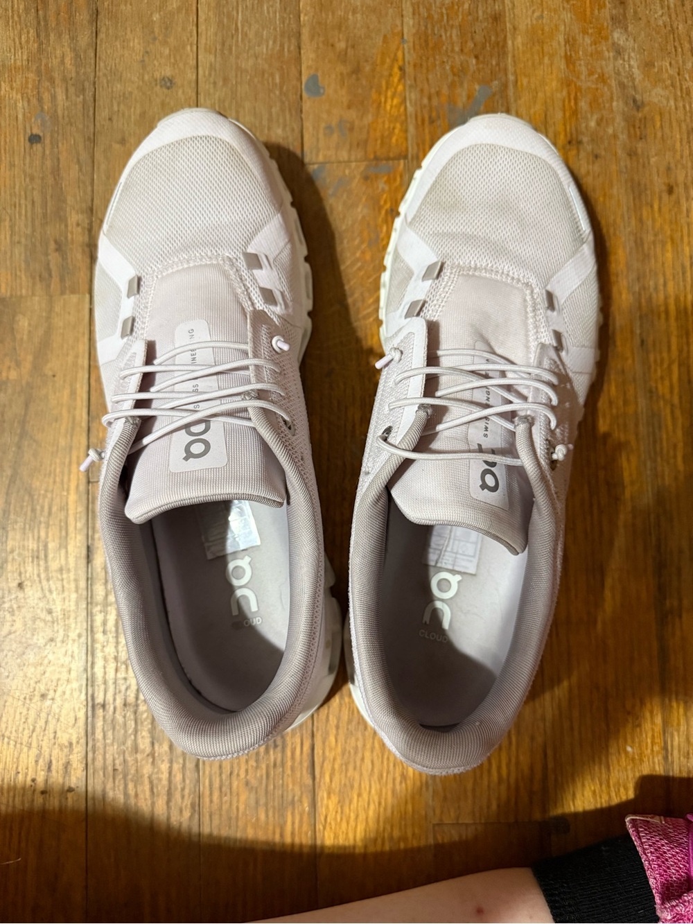 On Running women’s Cloud Running Sneakers - Pale Pink